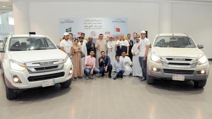 From Jeddah to Bahrain – Isuzu renews its “One-Tank Challenge” 