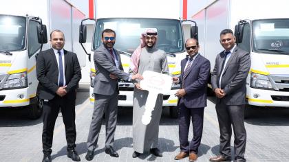 Motorcity delivers HINO 300 Series fleet to Plus Rent A Car