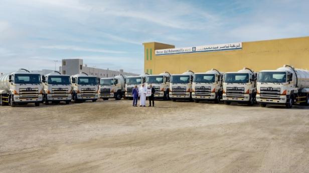 Motorcity Delivers New Fleet of HINO Trucks to NAMCO